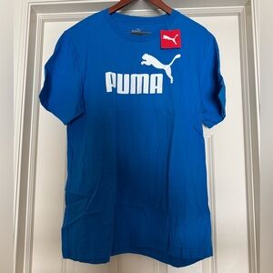 Puma Blue Short Sleeve Tee